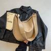 Bolsa de Ombro para o Trabalho para Mulheres 2024 Nova Versátil Moda Bolsa Transversal Cor Sólida Textura Simples Bolsa Saco Bolsa Feminina Tendência