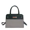 Bolso Nuevo de Moda Otoño/Invierno 2026: Bolso de Hombro Sencillo, Elegante y con Estilo, Bolso Cruzado Casual Retro de Bloques de Color