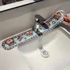 Tapete Drenante para Torneira Desenho Animado Fofo, Tapete Universal para Bancada de Cozinha, Tapete para Pia de Banheiro, Tapete Absorvente Antiderrapante
