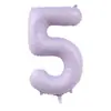 Globos Digitales de Tarjeta de 40 pulgadas Cubierta Dura Envueltos Individualmente Tarjeta de Papel Globos de Papel de Aluminio Globos de Decoración para Fiesta de Cumpleaños Venta al por Mayor