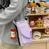 Bolsa pequena transversal estilo workwear, bolsa para celular feminina, bolsa portátil para garrafa de água masculina, bolsa leve para copo de água para esportes ao ar livre e viagens para estudantes