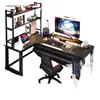 Escritorio de esquina para computadora genuino, escritorio doble multifuncional, mesa de esquina, escritorio para juegos, escritorio para estudio y oficina