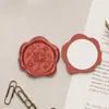 Carimbo de Selo de Cera com Design de Raio de Sol, Selo de Cera, Folha de Cera, Adesivo de Selo para Envelope, Carta Convite, Carta de Amor, Moeda de Selo de Cera, Adesivo de Cera