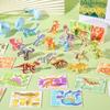 Juguetes de rompecabezas tridimensional de insectos de papel para niños hechos a mano diy juguetes de rompecabezas regalos de jardín de infantes al por mayor