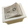 Interruptor tipo barco 2 velocidades interruptor de cochecito control remoto manual control de velocidad interruptor de encendido blanco luz blanca interruptor tipo barco