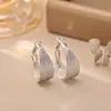 Chapados en Cobre con Oro Real, Pendientes Multicapa con Púa de Plata 925, Diseño Creativo, Pendientes de Moda de Alta Gama para Mujer, Pendientes Estilo Ins Europeo y Americano