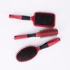 Suministro transfronterizo de peines para el cabello, peine de masaje, peine de recuerdo, juego de peines rojos retro, peine rizador de regalo, peine curvo grande