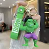 Llavero de Spider-Man, colgante de figura creativa de Capitán América, decoración para mochila de niños, pequeño regalo para llaves de coche