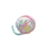 Brinquedo de Bola de Lã para Pet com Sino Cor Macaron Fresco e Fofo Brinquedo para Auto-Prazer e Alívio do Tédio de Pet