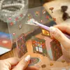 Novos Adesivos de Cena em Miniatura 2.0, Adesivos de Paisagismo, Adesivos Artesanais Mini Anti-Estresse, Adesivos Artesanais DIY de Paisagismo 3D