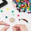 Cuentas de barril de 6*9mm cuentas sueltas cuentas pony agujero grande trenza de pelo sucio cuentas hechas a mano material de cuentas sueltas pulsera accesorios de joyería diy