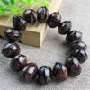 Pulseira de Madeira de Fruta de Planta Natural Madeira Fruta Semente Original Pulseira de Contas de Jogo Coleção de Joias de Rosário Masculino e Feminino