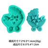Flor fada coelho urso bebê silicone molde diy handmade fondant bolo molde decoração