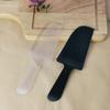 Cortador de tartas de cumpleaños de plástico desechable, hoja esmerilada gruesa, cuchillo de dientes de sierra, cuchillo y tenedor para postres, venta al por mayor de fábrica