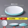 Plato de Melamina Creativo Comercial Plato de Hielo Seco Restaurante Restaurante de Hot Pot Plato Volcán de Tripa de Res Plato Artístico Plato de Humo
