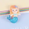 Resina glitter sereia resina acessórios acessórios de cabelo feitos à mão acessórios diy acessórios de enchimento para slime