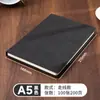 Cuaderno Personalizado de Piel de Oveja con Tacto de Piel, Cuaderno de Reuniones de Oficina de Negocios de Alta Calidad, Bloc de Notas Espeso A5 con Impresión de Logo