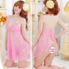 Lingerie Sexy, Feminina, Transparente, Tentadora, Sem Fundo, Não Precisa Tirar, Conjunto Quente e Apaixonado, Gravata Borboleta, Pijama para Seios Pequenos, Provocante