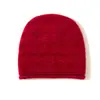 Cachecol 2026 Outono/Inverno Novo Feminino de Alta Qualidade Cor Sólida Canelado Espessado Quente Fashionável Casual Borda Enrolada Touca de Tricô