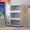 Villa Gato Espacio Jaula de Gato de Lujo Tienda de Mascotas Casa para Gatos Hogar Nido para Gatos de Interior Gabinete para Gatos Otros Tapetes para Arenero de Gato
