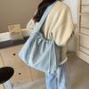 Novedad Faja Bolsa de Tela de Nylon para Mujer Estilo Coreano Ins Todo Fósforo Bolso de Hombro para Axila Estilo Japonés Gran Capacidad Bolso de Mano para Viaje