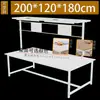 Mesa de corte Bancada Mesa de corte de roupas Mesa de corte de tecido Bancada de embalagem para e-commerce Tábua de corte Mesa de corte de tecido Mesa