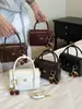 Shuai Mi Jia Bolso Pequeño Cuadrado Portátil Simple y Elegante Verano 2026 Nuevo Bolso de Hombro a la Moda Versión Coreana Bolso Cruzado de Nicho