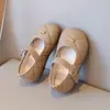 Zapatos de Cuero para Niños 2026 Primavera y Otoño Estilo Nuevo Zapatos para Niñas Zapatos de Princesa para Niñas Suela Suave Zapatos para Bebés Mocasines Zapatos Individuales