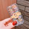 Banda de goma para niños en caja, cuerda para la cabeza para niños, banda para el cabello para niñas, banda de goma para niñas, el cabello del bebé no lastima el pulgar