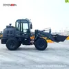 Empilhadeira carregadeira tração nas quatro rodas Tipo 30 Tipo 50 20 Padrão Nacional IV Pegador de madeira Rei do carregamento de grãos Modelo Zhongyuan Bulldozer de engenharia civil