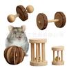 Juguete de Madera Creativo para Roer Hámster para Uso en Casa, Juguete de Madera Maciza para Hámster, Suministros para Mascotas, Juguete de Madera para Roer