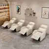 Sofá para salão de unhas, cadeira para spa de pés, sofá elétrico de beleza para pés e cílios, poltrona reclinável com massagem nos pés, cadeira de massagem reclinável multifuncional