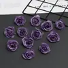 Xiaoqiao Flor de Rosa Artificial para Manualidades Broche de Pelo Arreglo Floral Pastel Decoración de Boda Decoración de Coche de Boda Flor Artificial Mayoreo