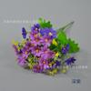 Orquídea e Crisântemo Saltitantes Simulados, Adereços de Cabeça Estilo Antigo Dinastia Han, Adereços de Fotografia, Chapéu de Sol com Flor Artificial, Decoração de Chapéu de Formatura