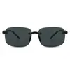 Nuevas Gafas de Sol de Moda Sin Montura Cortadas al Borde para Hombre y Mujer, Estilo Caliente para Conducir, Pescar y Viajar, Fabricante Mayorista
