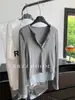 Cardigan de Punto Falso de Dos Piezas Simple Casual de Manga Larga para Mujer, Camiseta de Bloque de Color Elástica, Cardigan Elástico Moderno, Primavera/Otoño 2026
