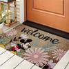 Alfombrilla de Suelo para Entrada de Puerta de Amazon Transfronteriza Dibujo Animado Lindo Mickey Absorbente Secado Rápido Entrada de Pies Resistente a Manchas Fácil de Cuidar Alfombrilla de Suelo