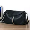 Nueva Bolsa de Moda para Hombre Bolso de Hombro para Hombre de Cuero Genuino Bolso Cruzado de Piel de Vaca Suave Bolso de Moda Deportiva Casual para Hombre