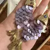Aretes Pequeños de Disco Escama de Pez Azul, Ganchos para Orejas Vintage Retro, Aretes de Estilo Playa Exagerado de Nicho para Sesión de Fotos
