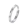 Plata de Ley 999 Amor por Esta Vida Anillos a Juego para Pareja Anillos de Plata Pura Lujo Ligero Sensación de Alta Gama Anillos para el Dedo Regalo para el Festival Qixi Día de San Valentín