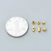 Nuevas Cuentas de Plata Geométricas de Plata de Ley S925, Cuentas Sueltas, Cuentas Espaciadoras, Para Manualidades de Cuentas, Enhebrado, Accesorios para Joyería de Plata, Materiales, Cuentas de Grano de Arroz