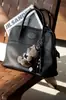 2025 Semi-Hecho a Mano Hilo de Cera Primera Capa Piel de Vaca Tc Bolide31 Bolsa de Bowling Bolsa Grande Tipo Concha Bolso de Mano Bolso de Hombro