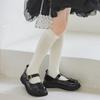Meias para meninas primavera e verão meias infantis em meias Lolita princesa renda branca meias doces para panturrilha atacado