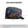 Salón de Belleza Gorro de Operación Masculino Corbata Quirófano Dental Gorro de Quimioterapia Cuidado Médico de Algodón Femenino Gorro de Enfermera Baotou