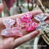 Accesorios de joyería de lazo de resina para niños, material de tocado DIY, broche, accesorios, el color se puede fijar