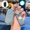 Adecuado para fundas de llave de Jeep: Renegade, Compass, Grand Cherokee, Commander, hebilla de carcasa de alta gama para mujer