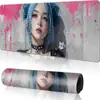 Fábrica de Origem Mouse Pad de Anime, Extra Grande, Borda Travada, Antiderrapante, Design Personalizado Transfronteiriço, Tapete de Mesa Atacado, Dropshipping