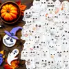 50 PIEZAS Pegatinas Lindas de Fantasma Pequeño para Acuarela para Diario Botella de Agua Maleta Decoración Impermeable DIY Troqueladas Venta al por Mayor Transfronteriza