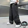 Pantalones Anti-Mosquitos para Niños Verano Estilo Delgado 2026 Modelo Nuevo para Niños Mayores Transpirables Pantalones Casuales de Pierna Recta para Niños