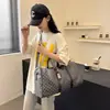 Bolsa de Viagem Masculina 2025, Grande Capacidade, Bolsa Fitness Portátil, Mochila Transversal Portátil, Bolsa de Mão para Bagagem de Mão Esportiva, À Prova d'Água